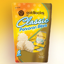 Classic Polvoron Bites 6s by Goldilocks